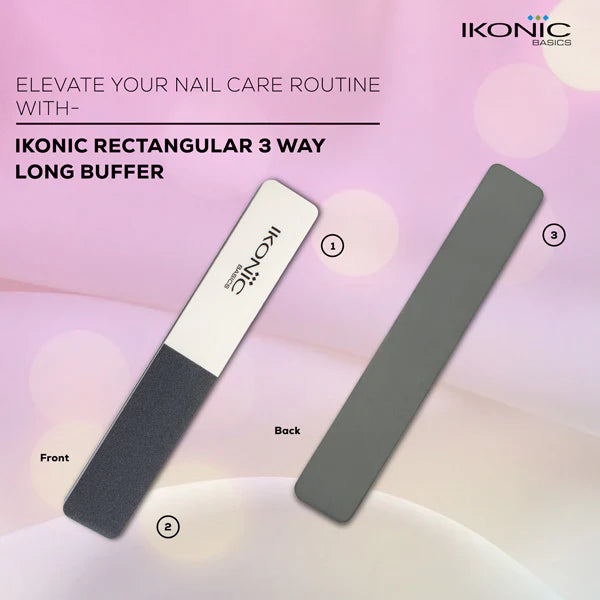 Ikonic Basics Rectangular 3 Way Long Buffer  IKB-721K