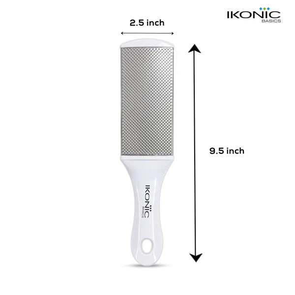 Ikonic Basics Stainless and Sand Paper Foot File IKB-727K