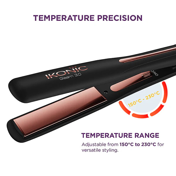 Ikonic Professional Gleam 3.0 Hair Straightener