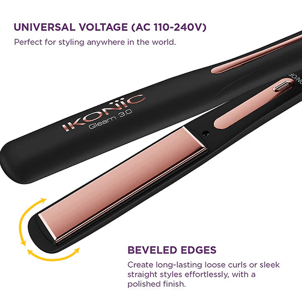 Ikonic Professional Gleam 3.0 Hair Straightener
