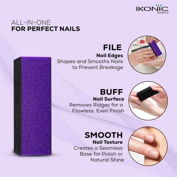 Ikonic Basics Nail Buffer     IKB-708C