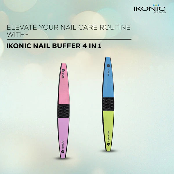 Ikonic Basics Nail Buffer 4 in 1    IKB-712C
