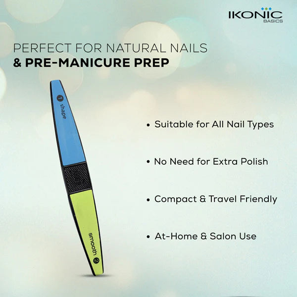 Ikonic Basics Nail Buffer 4 in 1    IKB-712C