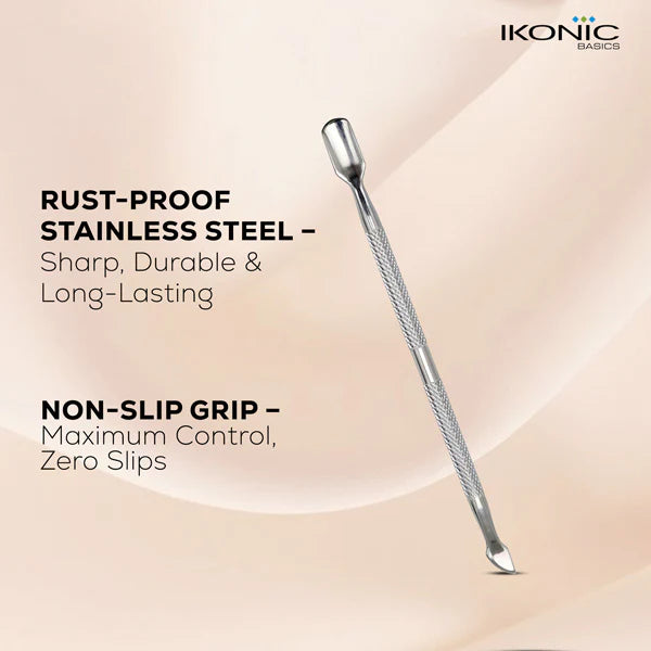 Ikonic Basics Nail Pusher & Cuticle Remover  IKB-713C