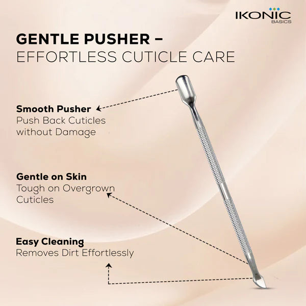 Ikonic Basics Nail Pusher & Cuticle Remover  IKB-713C