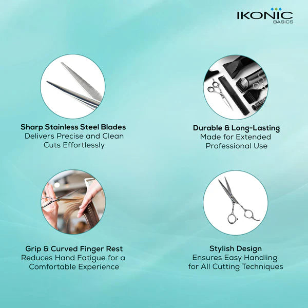 Ikonic Basics Barber Scissor     IKB-717C