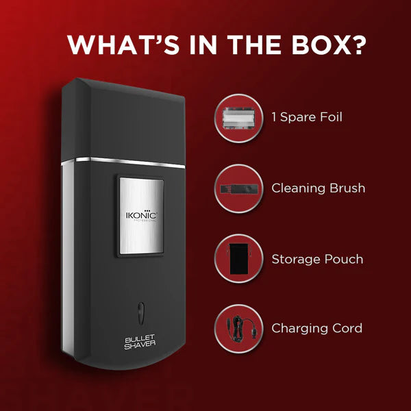 Ikonic Professional Bullet Hair Shaver