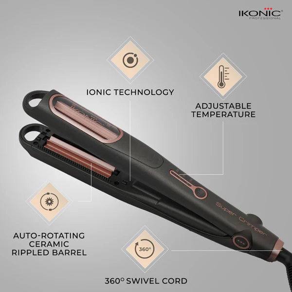 Ikonic Professional Super Crimper Hair Styler