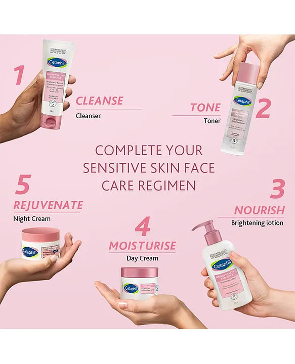 Cetaphil Brightening Lotion – 24-Hour Hydration & Even Skin Tone