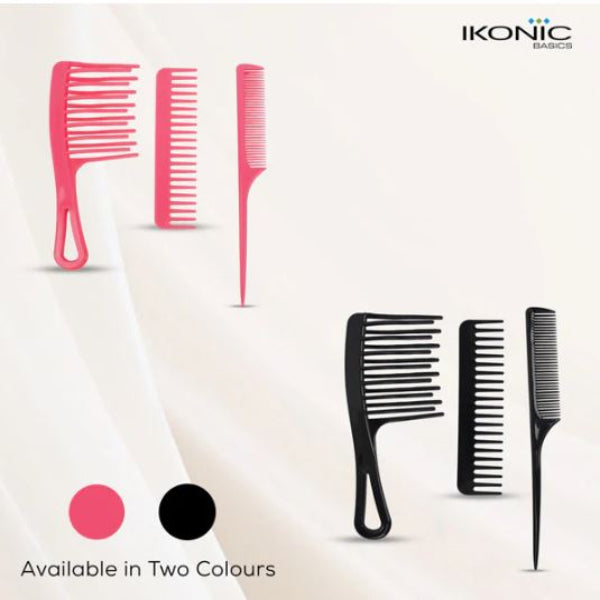Ikonic Basics 3Pcs Comb Set    IKB-702C