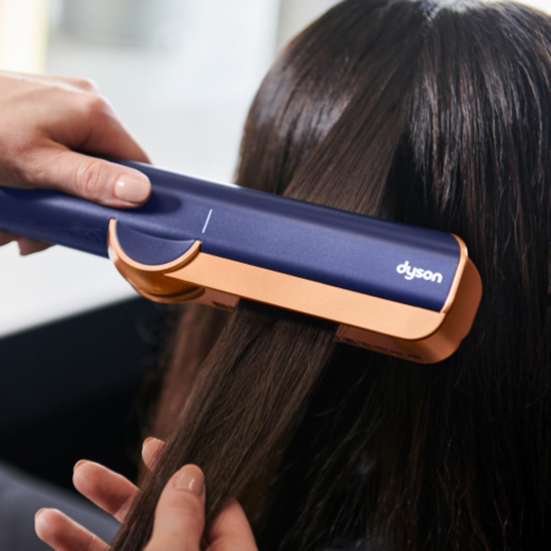 Dyson Airstrait™ dryer and straightener (Prussian Blue/Rich Copper)
