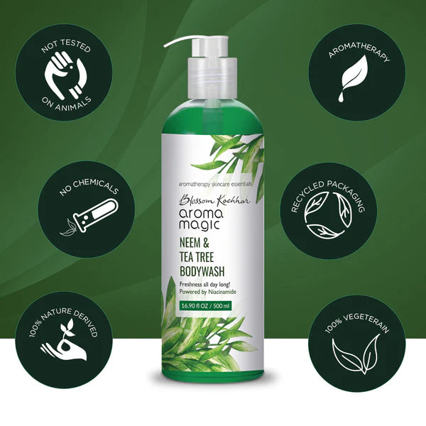 Blossom Kochhar - Neem & Tea Tree Body Wash For Skin