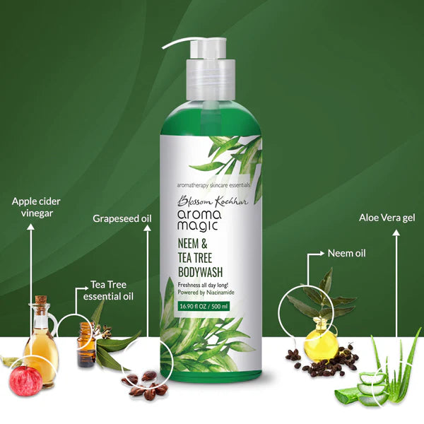 Blossom Kochhar - Neem & Tea Tree Body Wash For Skin