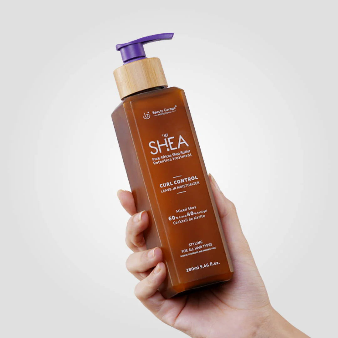 Beauty Garage - Shea Retention Curl Leave-In Moisturizer 60% Cream & 40% Hold Gel