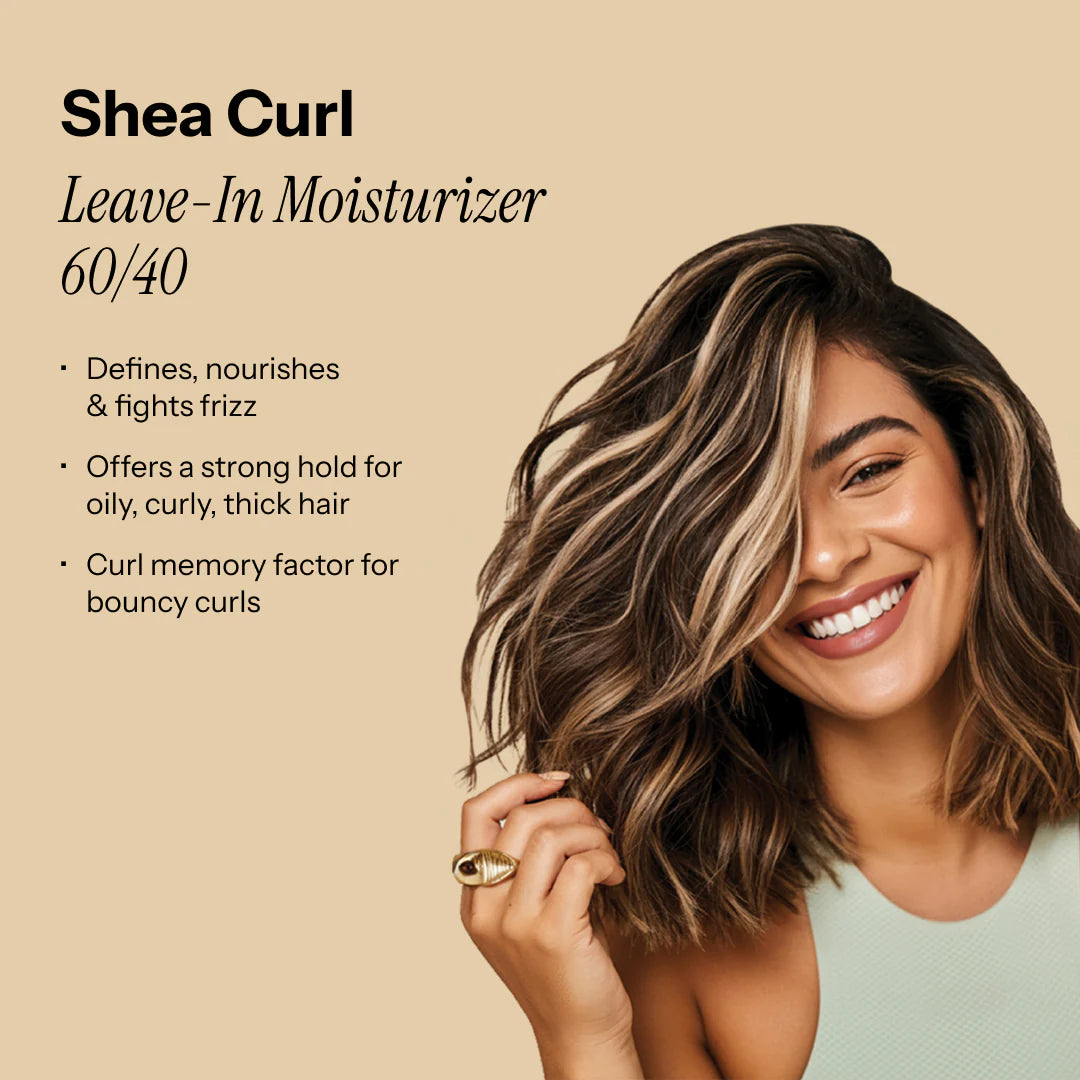 Beauty Garage - Shea Retention Curl Leave-In Moisturizer 60% Cream & 40% Hold Gel