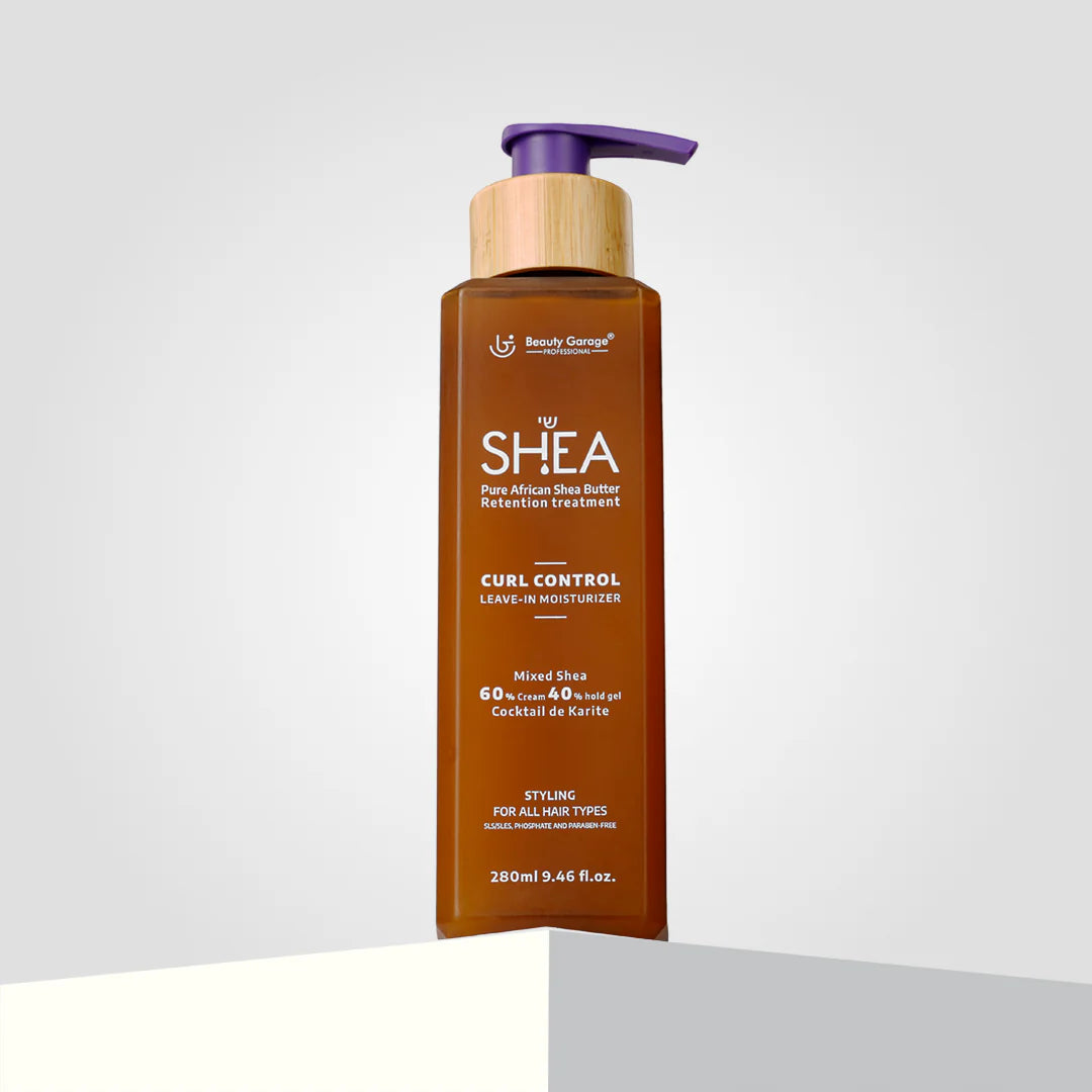Beauty Garage - Shea Retention Curl Leave-In Moisturizer 60% Cream & 40% Hold Gel