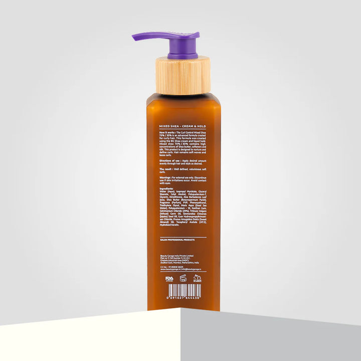 Beauty Garage - Shea Retention Curl Leave-In Moisturizer 70% Cream & 30% Hold Gel