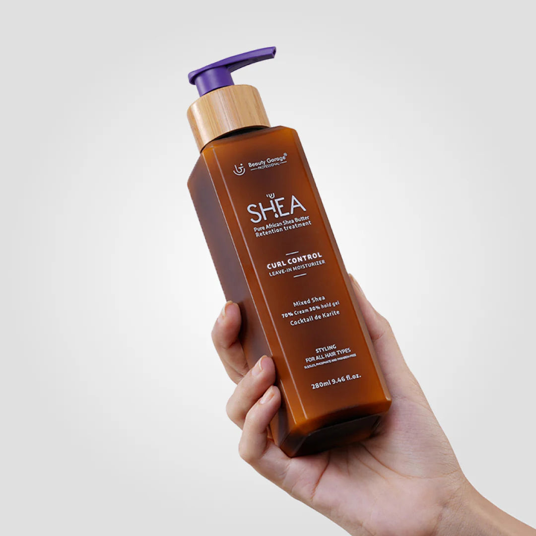 Beauty Garage - Shea Retention Curl Leave-In Moisturizer 70% Cream & 30% Hold Gel