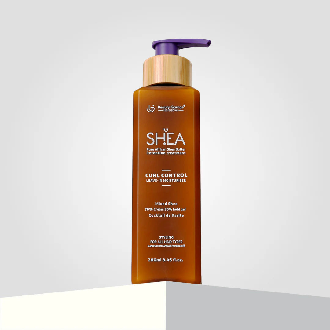 Beauty Garage - Shea Retention Curl Leave-In Moisturizer 70% Cream & 30% Hold Gel