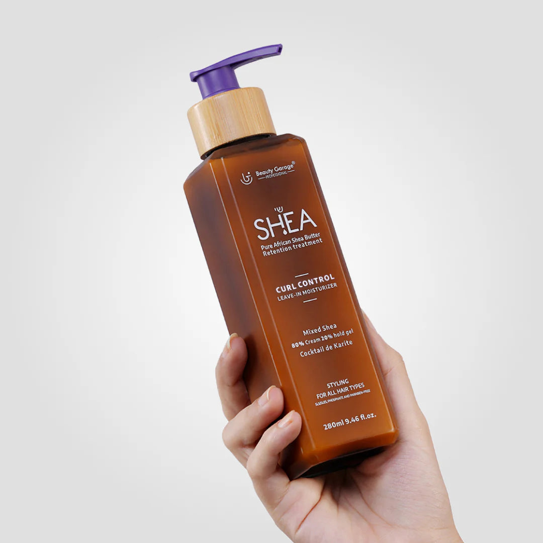 Beauty Garage - Shea Retention Curl Leave-In Moisturizer 80% Cream & 20% Hold Gel