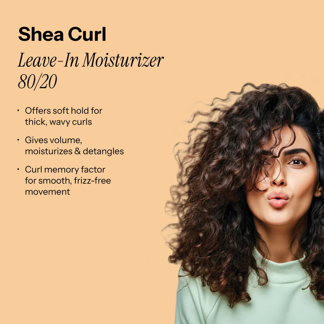 Beauty Garage - Shea Retention Curl Leave-In Moisturizer 80% Cream & 20% Hold Gel