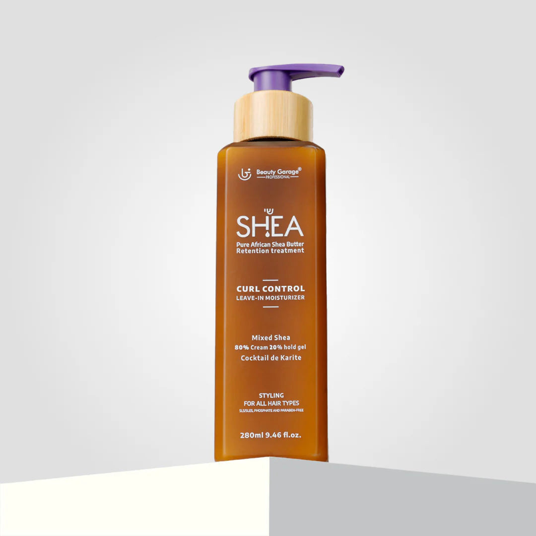 Beauty Garage - Shea Retention Curl Leave-In Moisturizer 80% Cream & 20% Hold Gel