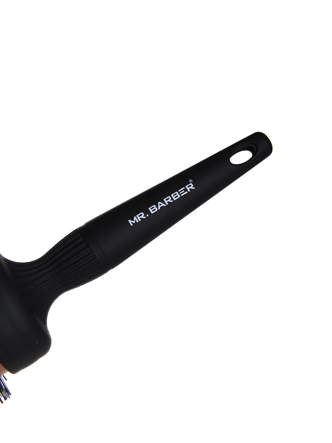 Mr Barber Copper Ceramic Barrel Hair Brush - 53 mm, Round Thermal Brush-Black & Copper/Blow Dry Brush - 1 Piece