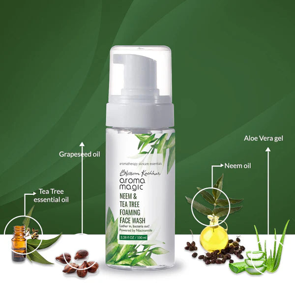 Blossom Kochhar - Neem & Tea Tree Foaming Face Wash - Niacinamide