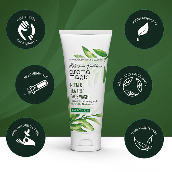 Blossom Kochhar -  Neem and Tea Tree Niacinamide Face Wash For Oily & Acne Prone Skin