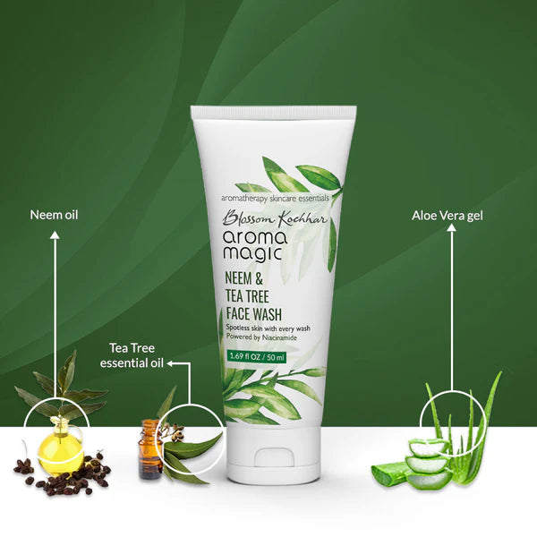 Blossom Kochhar -  Neem and Tea Tree Niacinamide Face Wash For Oily & Acne Prone Skin
