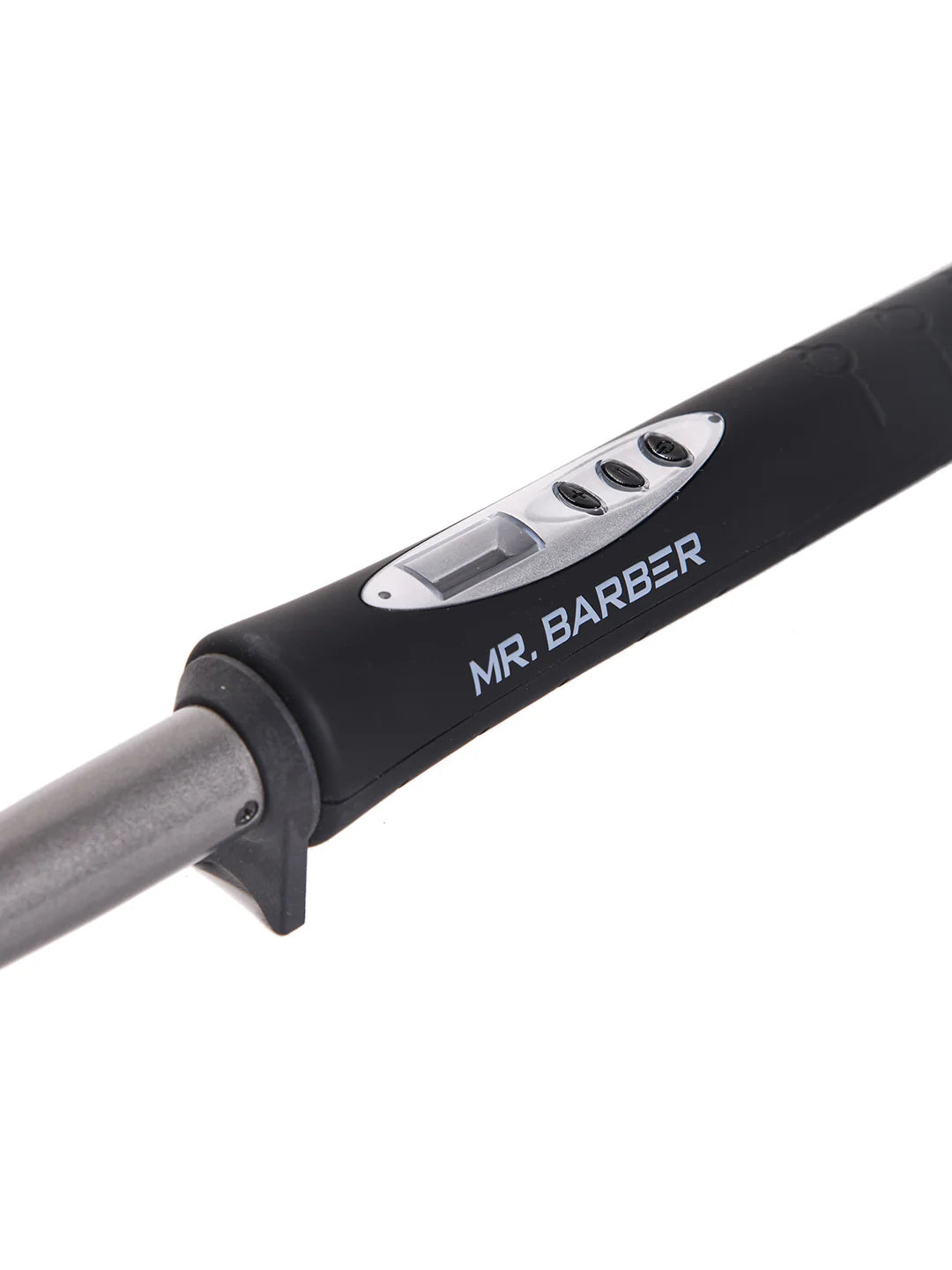 Mr. Barber Curl On Conical Tong 19mm Ceramic Infused Barrel, Hair Curling Tong - Black Hair Curler