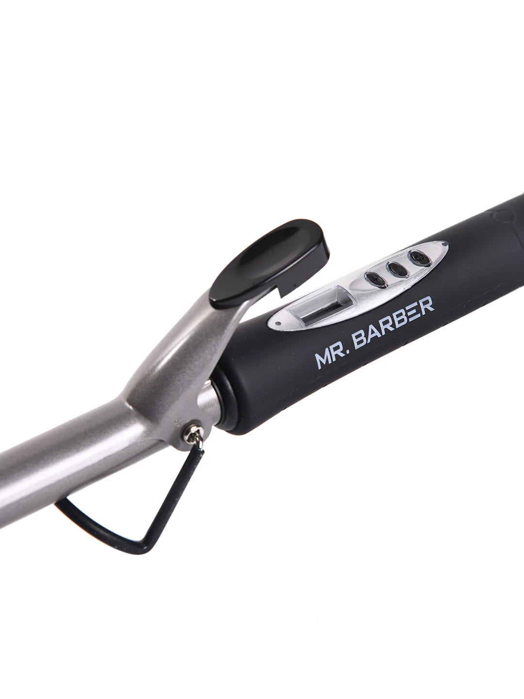 Mr Barber Curl On Curling Tong 19mm Ceramic Infused Barrel, Hair Curling Tong - Black Hair Curler
