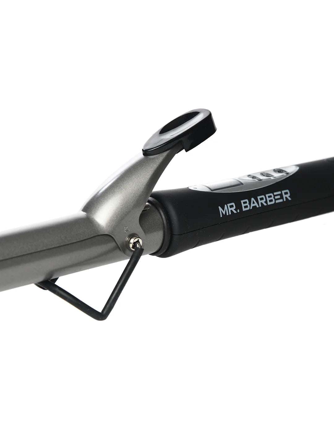 Mr Barber Curl On Curling Tong 22mm Ceramic Infused Barrel, Hair Curling Tong - Black Hair Curler