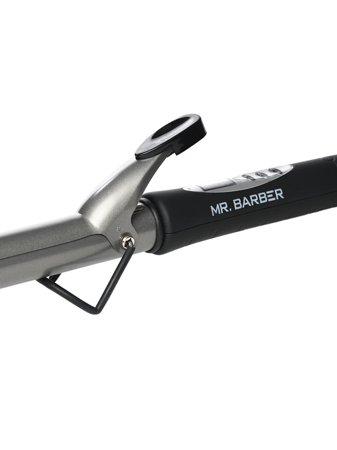 Mr Barber Curl On Curling Tong 25mm Ceramic Infused Barrel, Hair Curling Tong - Black Hair Curler