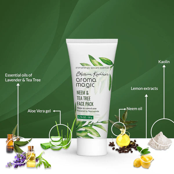 Blossom Kochhar - Neem & Tea Tree Face Pack - Niacinamide