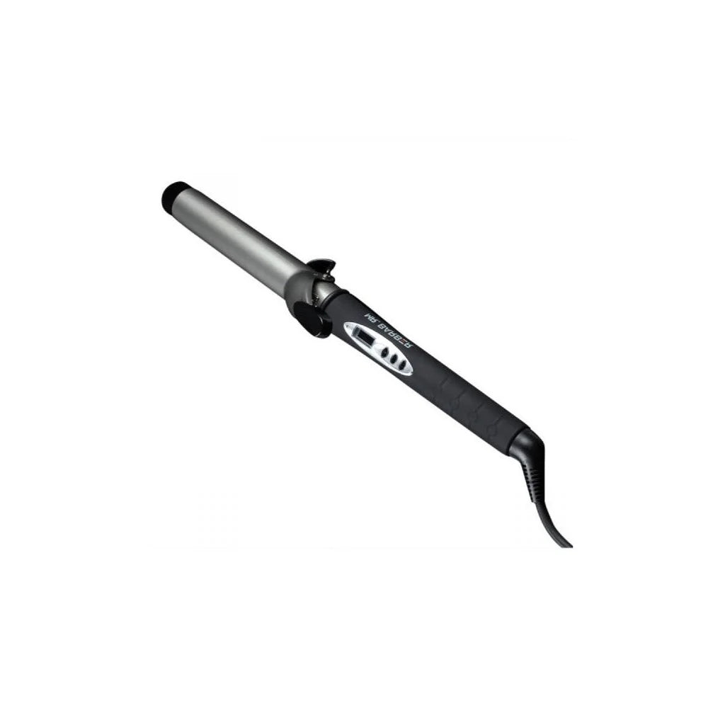 Mr. Barber Curl On Conical Tong 32mm Ceramic Infused Barrel, Hair Curling Tong - Black Hair Curler