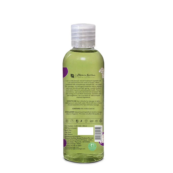 Blossom Kochhar - Organic Grapeseed Oil