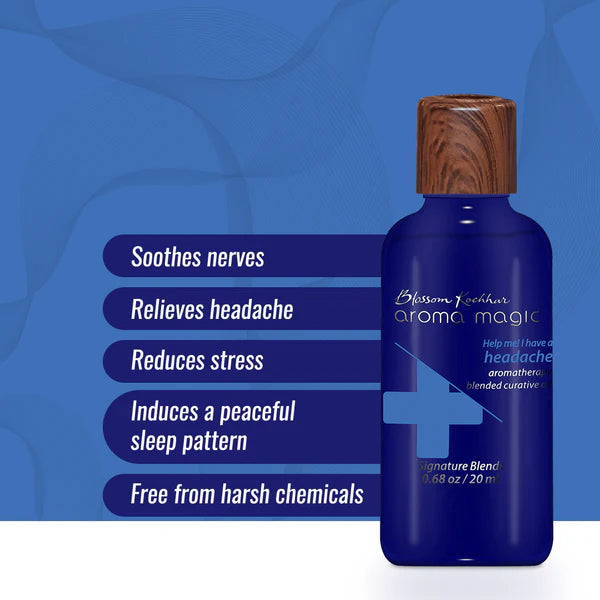 Blossom Kochhar - Head Ache Curative Oil - Help Me Range
