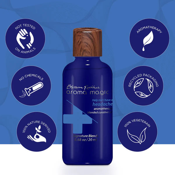 Blossom Kochhar - Head Ache Curative Oil - Help Me Range