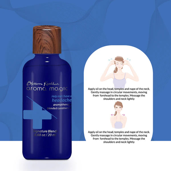 Blossom Kochhar - Head Ache Curative Oil - Help Me Range