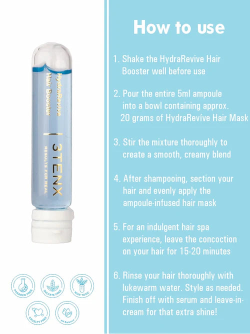 3TENX - HYDRA REVÍVE HAIR BOOSTER