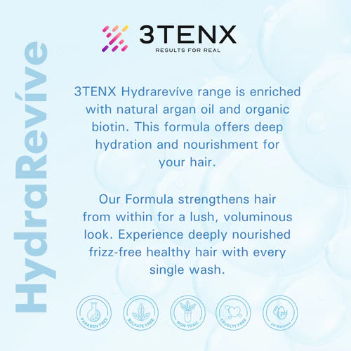 3TENX - HYDRA REVÍVE SHAMPOO (1000ml)