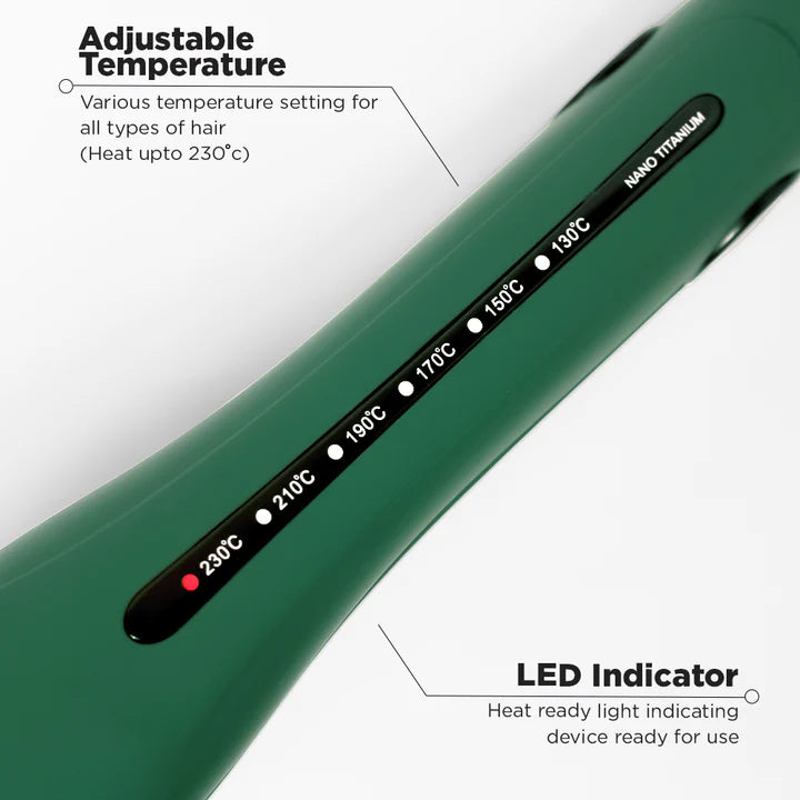 Ikonic Professional Pro Titanium Crimp Hair Crimper