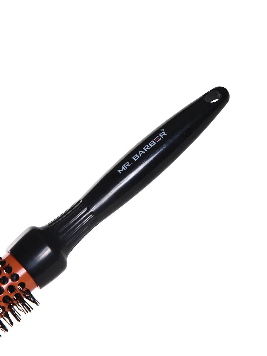 Mr. Barber 33 mm Ceramic Round Brush Large Ceramic Ion Thermal Barrel for Sleek Precise Heat Styling and Maximum Volume - 1 Piece