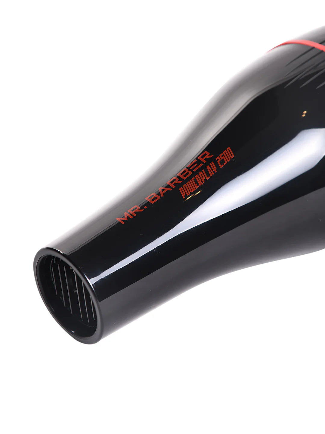 Mr. Barber MB-PP2500 Power Play with 2 Air Flow Detachable Nozzles Professional Hair Dryer, Blow Dry, Salon Style, 2200 Watts (Black)