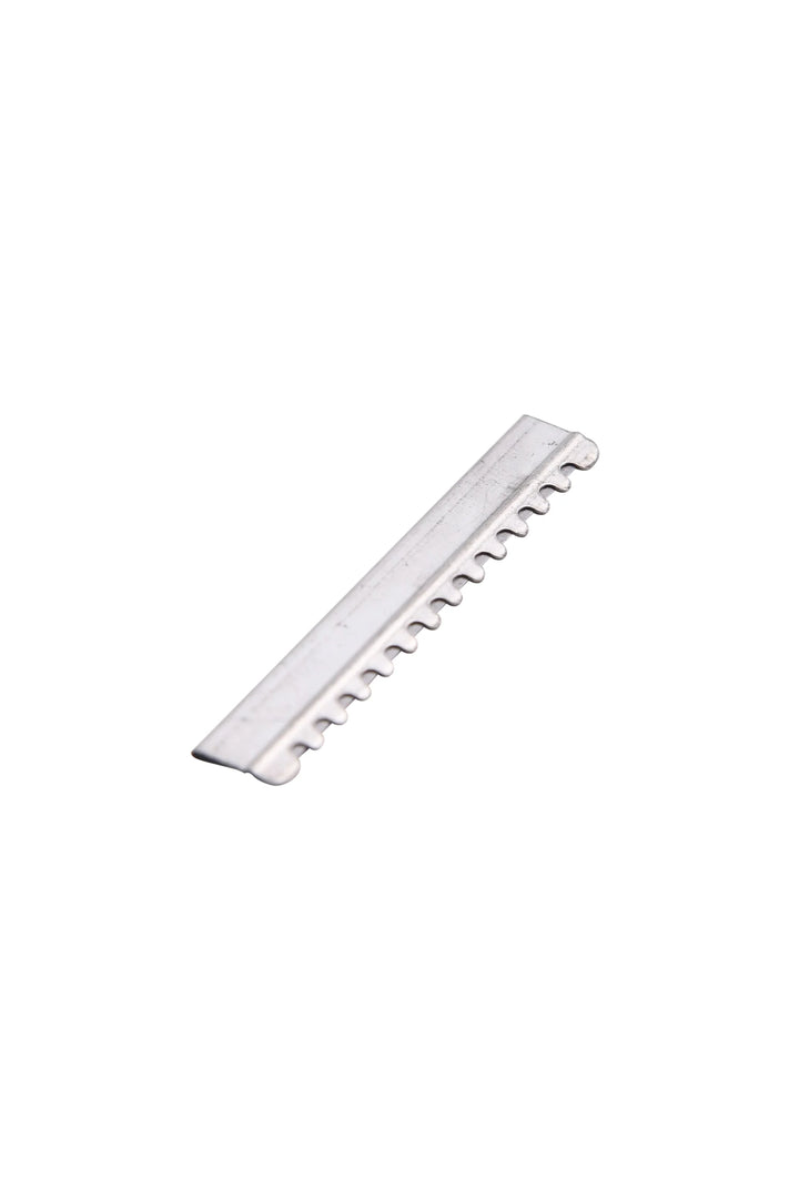 Mr. Barber Hair Razor Blades | Sharp Edge, Lightweight Stainless Steel Finish | Ideal For Hair Texturing & Precision Cuts (MB-RZB) - Pack of 5 Blades