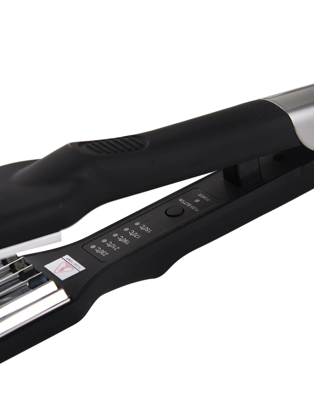 Mr. Barber Urban Style Classic Crimper – Extra Wide Nano Titanium Plate Hair Crimper for Professional Styling (Black)