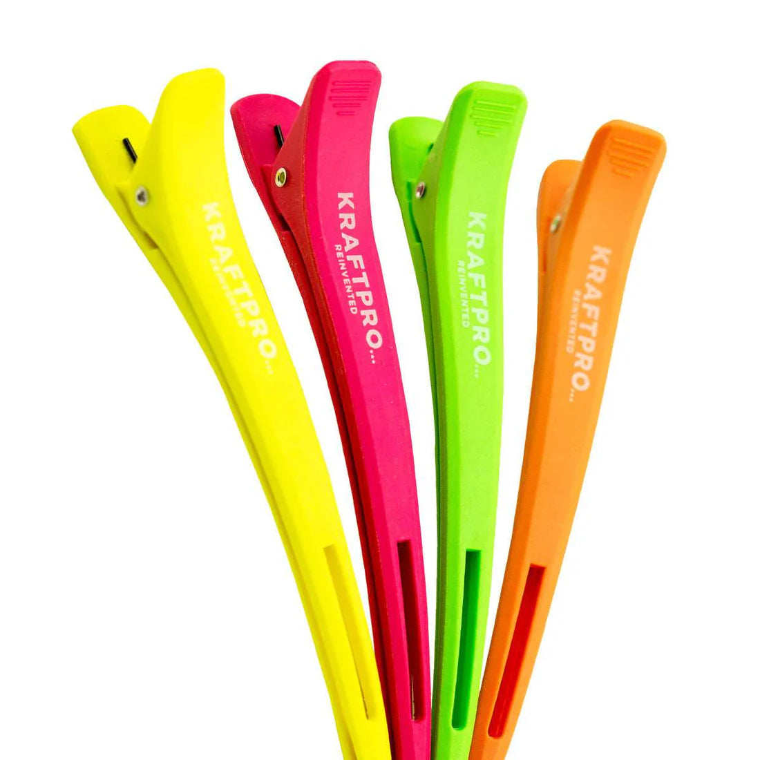 Kraft Pro Neon Hair Clips Set
