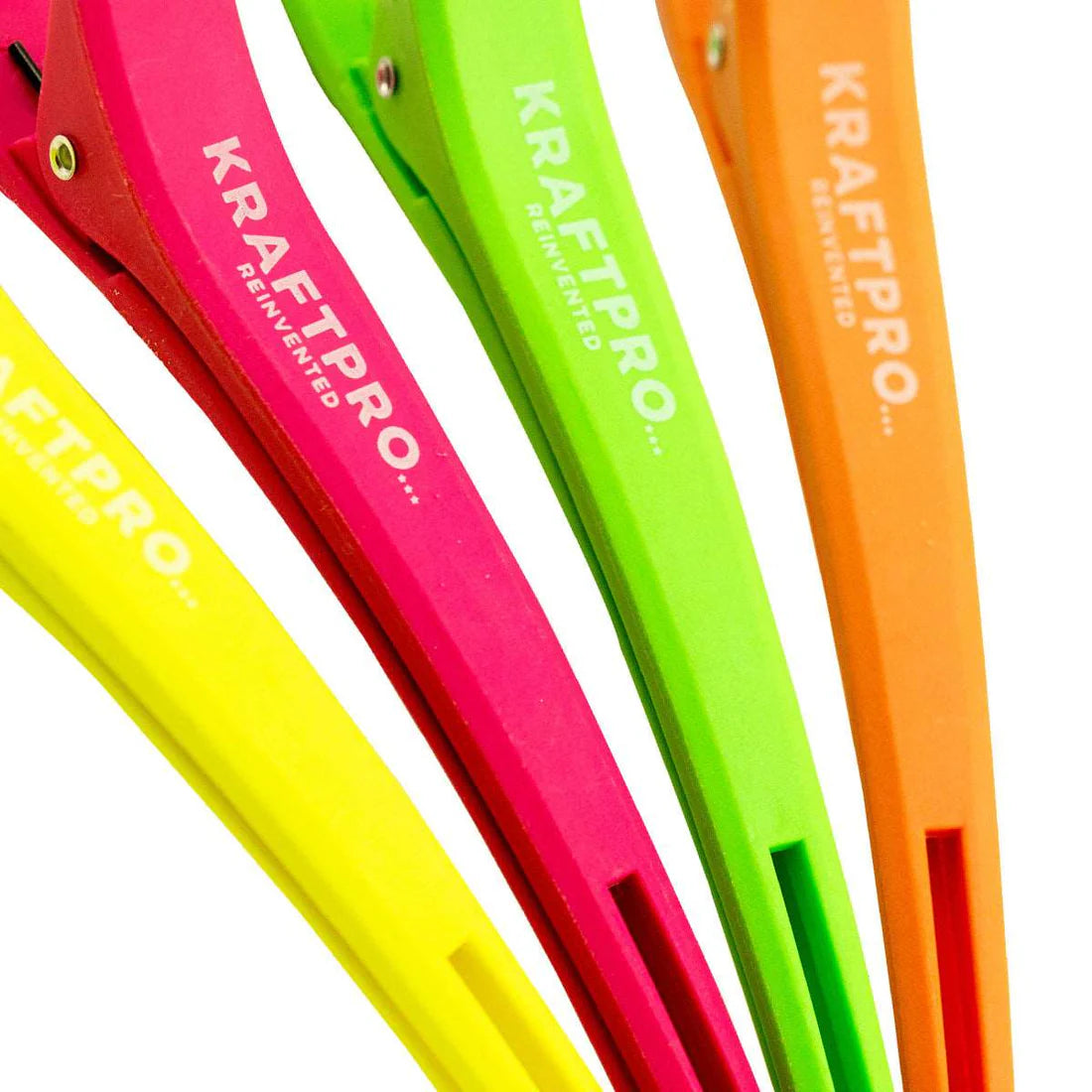 Kraft Pro Neon Hair Clips Set