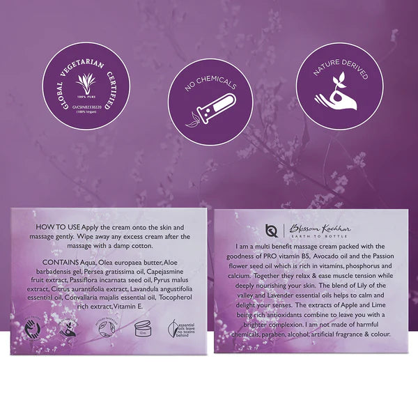 Blossom Kochhar - Passion Flower Massage Cream